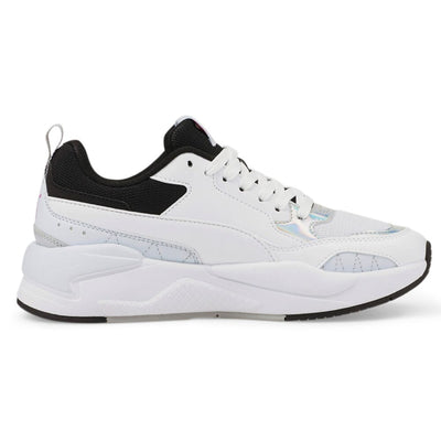 Puma X-ray 2 Square Glow AC Ice-White-Mist-Black-Mauve  383721-02 Grade-School