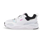 Puma X-ray 2 Square Glow AC Ice-White-Mist-Black-Mauve  383722-02 Pre-School