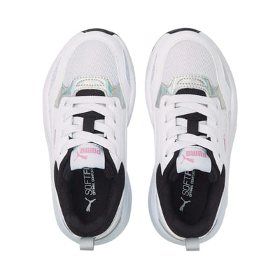 Puma X-ray 2 Square Glow AC Ice-White-Mist-Black-Mauve  383722-02 Pre-School