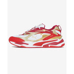 Puma RS-Fast Glitz Jr White-Red-Gold  384747-01 Grade-School