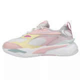 Puma RS-Fast Limits Shiny Jr White-Chalk Pink-Flower  387756-01 Grade-School