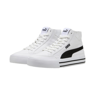 Puma Court Classic Vulc Mid Puma White / Puma Black  397265-02 Men's