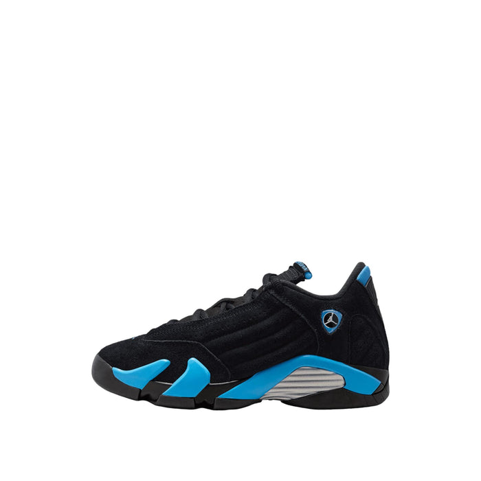 Nike Air Jordan 14 Retro Black / White - University Blue  487524-007 Grade-School