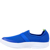 OOFOS OOmg Low White / Blue  5070-WHT-BLU Women's