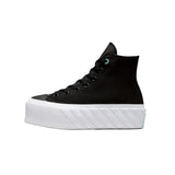 Converse CTAS Lift 2X Hi Black/Electric Aqua/White  571675C Women's
