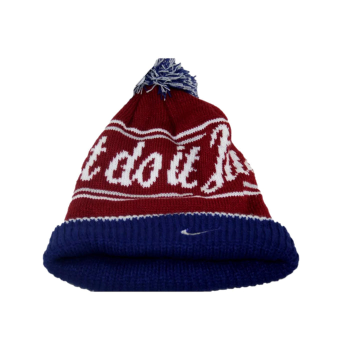 Nike Just Do It Beanie Red/Blue-White  632116-677 Unisex