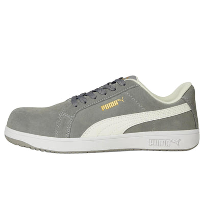 Puma Iconic Suede Low ASTM SD Grey / White  640035 Men's