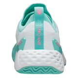 K-Swiss Aero Knit White/Aruba Blue/Soft Neon Pink  96137-123 Women's