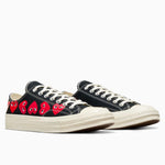 Converse Chuck 70 CDG OX Black/High Risk Red/Egret  A08149C Men's