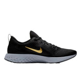 Nike Legend React Black/Metallic Gold  AA1626-004 Women's