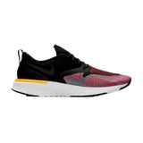Nike Odyssey React 2 Flyknit Black/Black-University Red  AH1015-005 Men's