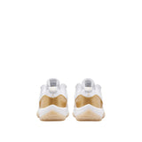 Nike Air Jordan 11 Retro Low White / Metallic Gold - Team Gold  AH7860-102 Women's