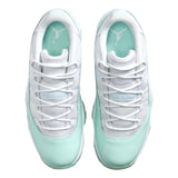 Nike Air Jordan 11 Retro Low White / Igloo  AH7860-103 Women's
