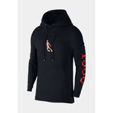 Nike Air Jordan Sportswear Wings 1988 Hoodie Black/Gym Red  AJ0430-010 Men's