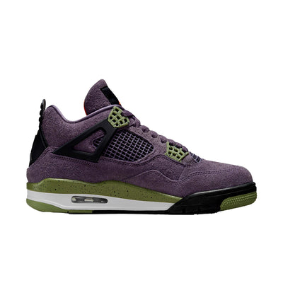 Nike Air Jordan 4 Retro Canyon Purple / Safety Orange  AQ9129-500 Women's