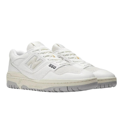 New Balance 550 White / Grey  BB550PWG Men's
