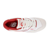 New Balance 550 White / Red  BB550STF Men's