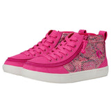 Billy Classic DR High II Fuchsia Snake  BK23153XW-670 Grade-School