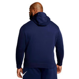 Nike Sportswear Club Fleece Full Zip Hoodie Navy/White  BV2645-410 Men's