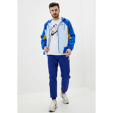 Nike Sportswear Heritage Windrunner Pants Blue/Yellow  CJ5484-455 Men's