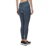 Nike One Leopard Tight Fit Leggings Cerulean Blue  CK3072-424 Women's