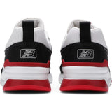 New Balance 997 White/Black-Red  CM997HBX Men's