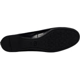 COACH Abigail Leather Ballet Flat Black  CS066-001 Women's