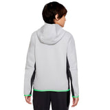 Nike Sportswear Tech Fleece Full Zip Hoodie Light Smoke Grey/Anthracite/Sail  CU9223-078 Grade-School