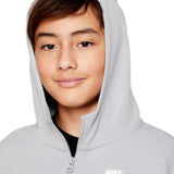 Nike Sportswear Tech Fleece Full Zip Hoodie Light Smoke Grey/Anthracite/Sail  CU9223-078 Grade-School