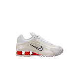 Nike Shox R4 White / White - Phantom  CW2626-102 Grade-School