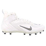 Nike Alpha Huarache 8 Elite LAX White/Metallic Silver  CW4440-101 Men's