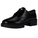 COACH Lyla Leather Derby Black  CX028 Women's