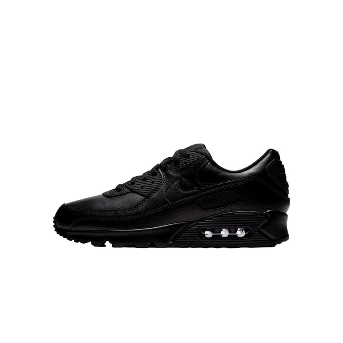 Nike Air Max 90 Leather Black / Black - Black  CZ5594-001 Men's