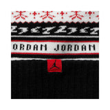 Nike Jordan Jumpman Holiday Cuffed Beanie White/Black-Red  DA2091-100 Men's