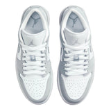 Nike Air Jordan 1 Low White / Wolf Grey - Aluminum  DC0774-105 Women's