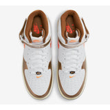 Nike Air Force 1 Mid QS White/Total Orange-Ale Brown  DH5623-100 Men's