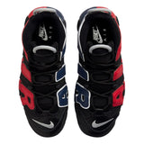 Nike Air More Uptempo Black/University Red  DM0017-001 Grade-School