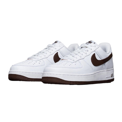 Nike Air Force 1 Low Retro White/Chocolate-Metallic Gold  DM0576-100 Men's