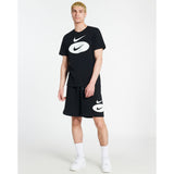 Nike Swoosh League Shorts Black/White  DM5469-010 Men's