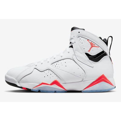 Nike Air Jordan 7 Retro White/Crimson-Black  DQ6040-160 Grade-School