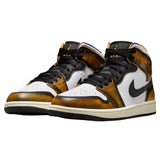 Nike Air Jordan 1 Mid SE Black / Taxi - White - Sail  DQ8417-071 Men's
