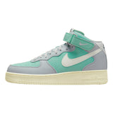 Nike Air Force 1 Mid '07 LX Grey Fog/Sail-Enamel Green  DQ8766-002 Men's
