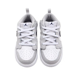 Nike Jordan 1 Low Alt White / Neutral Grey / Midnight Navy  DR9747-146 Toddler