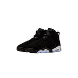 Nike Air Jordan 6 Retro Black / Metallic Silver - Black  DX2835-001 Grade-School
