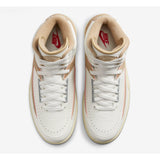 Nike Air Jordan 2 Retro Sail/Desert-Sunset Haze-Muslin  DX4400-118 Women's