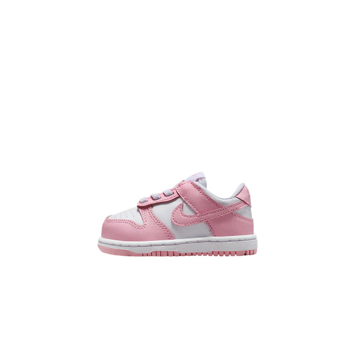 Nike Dunk Low White / Medium Soft Pink - White  FB9107-125 Toddler