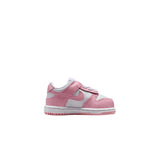 Nike Dunk Low White / Medium Soft Pink - White  FB9107-125 Toddler