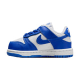 Nike Dunk Low White / Hyper Royal - Hyper Royal  FB9107-131 Toddler