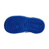Nike Dunk Low White / Hyper Royal - Hyper Royal  FB9107-131 Toddler