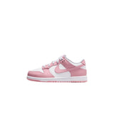 Nike Dunk Low White / Medium Soft Pink - White  FB9108-125 Pre-School